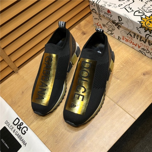 Cheap Dolce &amp; Gabbana D&amp;G Casual Shoes For Men #505341 Replica Wholesale [$76.00 USD] [ITEM#505341] on Replica Dolce &amp; Gabbana D&amp;G Casual Shoes