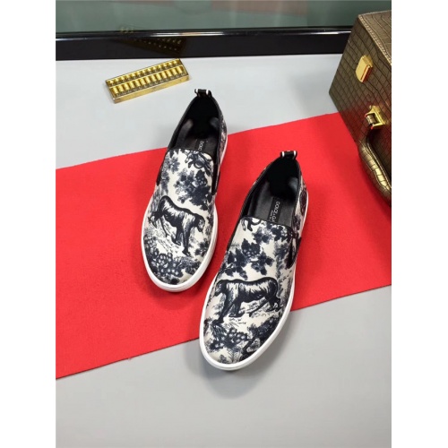 Cheap Dolce &amp; Gabbana D&amp;G Casual Shoes For Men #505356 Replica Wholesale [$68.00 USD] [ITEM#505356] on Replica Dolce &amp; Gabbana D&amp;G Casual Shoes