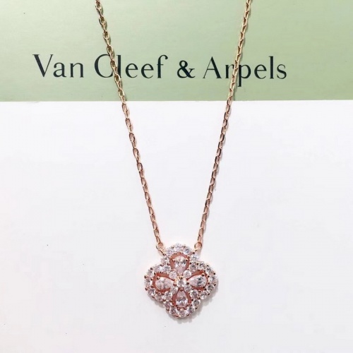 Cheap Van Cleef &amp; Arpels Necklaces #505473 Replica Wholesale [$25.00 USD] [ITEM#505473] on Replica Van Cleef &amp; Arpels Necklaces
