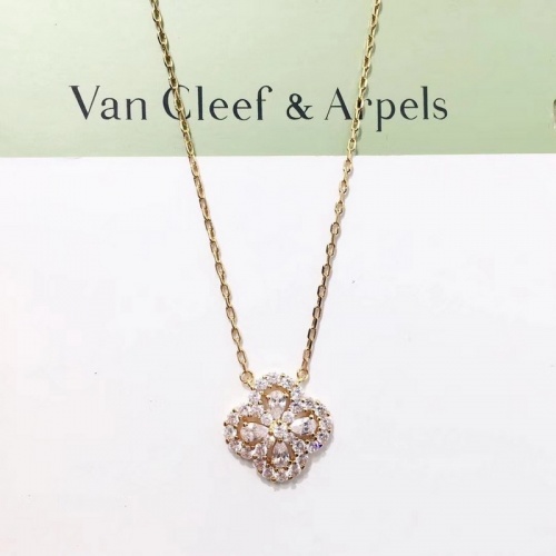 Cheap Van Cleef &amp; Arpels Necklaces #505474 Replica Wholesale [$25.00 USD] [ITEM#505474] on Replica Van Cleef &amp; Arpels Necklaces