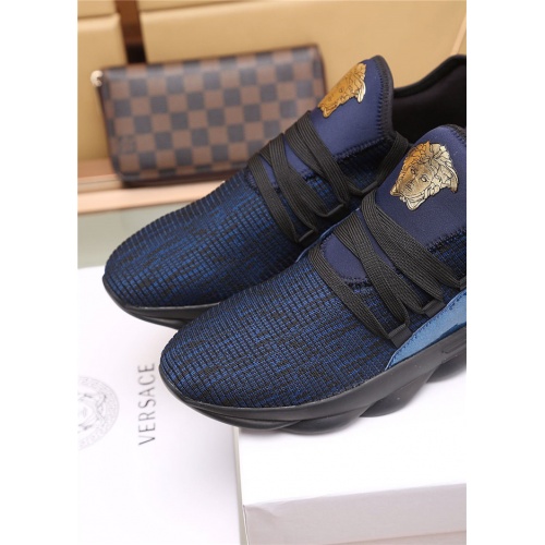 Cheap Versace Casual Shoes For Men #505685 Replica Wholesale [$68.00 USD] [ITEM#505685] on Replica Versace Flat Shoes