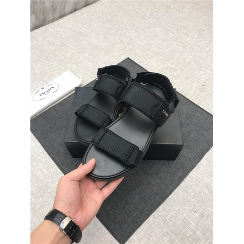 Cheap Prada Sandal For Men #506023 Replica Wholesale [$48.00 USD] [ITEM#506023] on Replica Prada Sandal