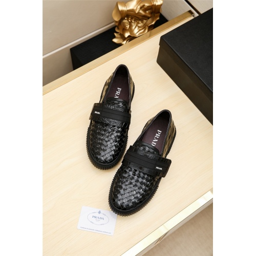 Cheap Prada Leather Shoes For Men #506078 Replica Wholesale [$80.00 USD] [ITEM#506078] on Replica Prada Leather Shoes