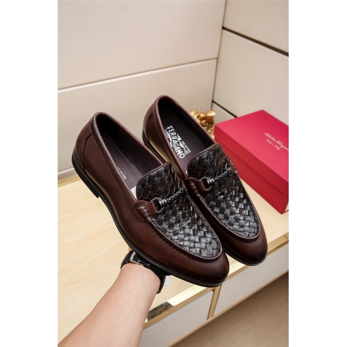 Cheap Ferragamo Leather Shoes For Men #506675 Replica Wholesale [$80.00 USD] [ITEM#506675] on Replica Salvatore Ferragamo Leather Shoes