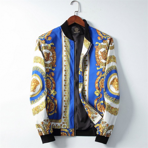 Cheap Versace Jackets Long Sleeved For Men #506946 Replica Wholesale [$54.00 USD] [ITEM#506946] on Replica Versace Jackets