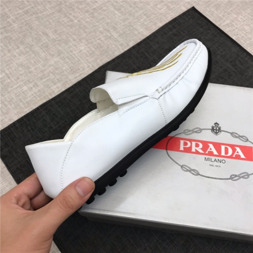 Cheap Prada Leather Shoes For Men #508166 Replica Wholesale [$76.00 USD] [ITEM#508166] on Replica Prada Leather Shoes