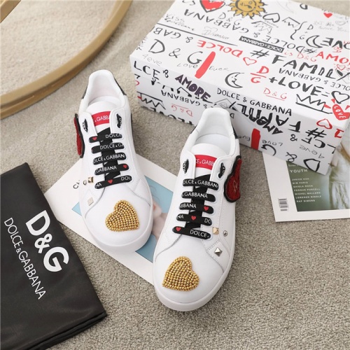 Cheap Dolce &amp; Gabbana D&amp;G Casual Shoes For Men #508386 Replica Wholesale [$88.00 USD] [ITEM#508386] on Replica Dolce &amp; Gabbana D&amp;G Casual Shoes