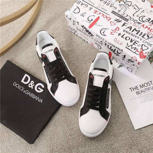 Cheap Dolce &amp; Gabbana D&amp;G Casual Shoes For Men #508393 Replica Wholesale [$90.00 USD] [ITEM#508393] on Replica Dolce &amp; Gabbana D&amp;G Casual Shoes