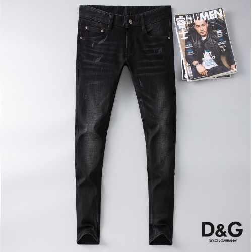 Cheap Dolce &amp; Gabbana D&amp;G Jeans For Men #508696 Replica Wholesale [$66.00 USD] [ITEM#508696] on Replica Dolce &amp; Gabbana D&amp;G Jeans