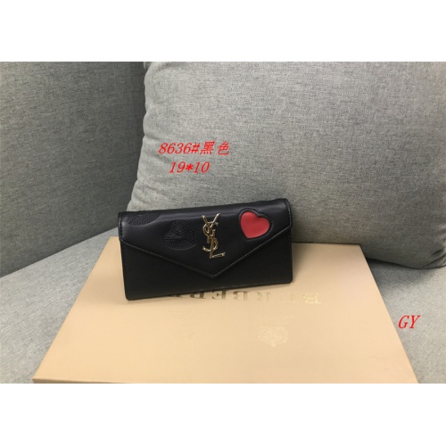 Cheap Yves Saint Laurent YSL Fashion Wallets #509089 Replica Wholesale [$17.00 USD] [ITEM#509089] on Replica Yves Saint Laurent YSL Wallets