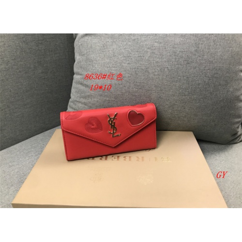 Cheap Yves Saint Laurent YSL Fashion Wallets #509090 Replica Wholesale [$17.00 USD] [ITEM#509090] on Replica Yves Saint Laurent YSL Wallets
