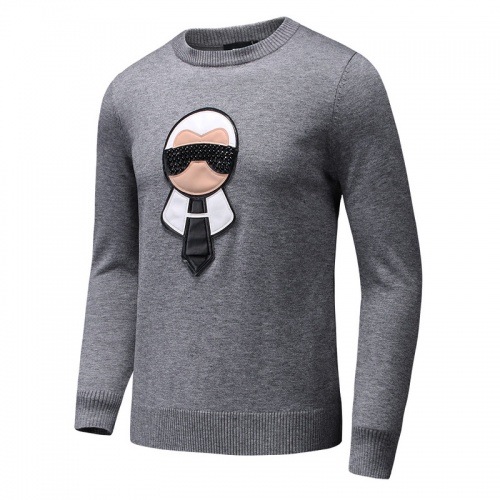 Cheap Fendi Sweaters Long Sleeved For Men #509148 Replica Wholesale [$43.00 USD] [ITEM#509148] on Replica Fendi Sweaters