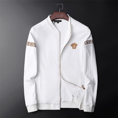 Cheap Versace Tracksuits Long Sleeved For Men #509438 Replica Wholesale [$80.00 USD] [ITEM#509438] on Replica Versace Tracksuits