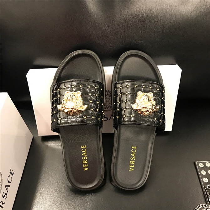 Cheap Versace Slippers For Men #503566 Replica Wholesale [$52.00 USD ...