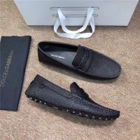 Cheap Dolce&amp;Gabbana DG Leather Shoes For Men #497618 Replica Wholesale [$80.00 USD] [ITEM#497618] on Replica Dolce &amp; Gabbana D&amp;G Leather Shoes
