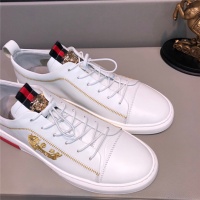 Cheap Versace Casual Shoes For Men #497776 Replica Wholesale [$78.00 USD] [ITEM#497776] on Replica Versace Flat Shoes