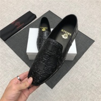 Cheap Versace Leather Shoes For Men #497794 Replica Wholesale [$85.00 USD] [ITEM#497794] on Replica Versace Leather Shoes