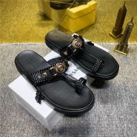 Cheap Versace Fashion Slippers For Men #497804 Replica Wholesale [$52.00 USD] [ITEM#497804] on Replica Versace Slippers