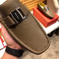 Cheap Salvatore Ferragamo SF Leather Shoes For Men #498087 Replica Wholesale [$80.00 USD] [ITEM#498087] on Replica Salvatore Ferragamo Leather Shoes
