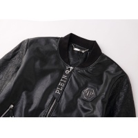 Cheap Philipp Plein PP Leather Jackets Long Sleeved For Men #498631 Replica Wholesale [$85.00 USD] [ITEM#498631] on Replica Philipp Plein PP Jackets