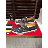 Cheap Versace Casual Shoes For Men #498682 Replica Wholesale [$80.00 USD] [ITEM#498682] on Replica Versace Flat Shoes