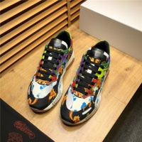 Cheap Versace Casual Shoes For Men #498683 Replica Wholesale [$92.00 USD] [ITEM#498683] on Replica Versace Flat Shoes