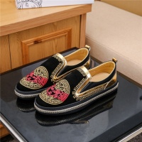 Cheap Versace Casual Shoes For Men #498702 Replica Wholesale [$78.00 USD] [ITEM#498702] on Replica Versace Flat Shoes