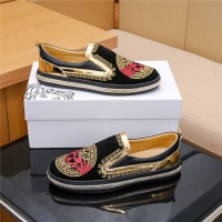 Cheap Versace Casual Shoes For Men #498702 Replica Wholesale [$78.00 USD] [ITEM#498702] on Replica Versace Flat Shoes
