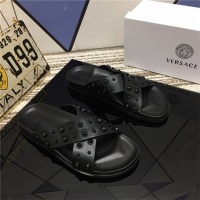 Cheap Versace Fashion Slippers For Men #498713 Replica Wholesale [$52.00 USD] [ITEM#498713] on Replica Versace Slippers