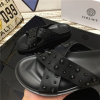 Cheap Versace Fashion Slippers For Men #498713 Replica Wholesale [$52.00 USD] [ITEM#498713] on Replica Versace Slippers