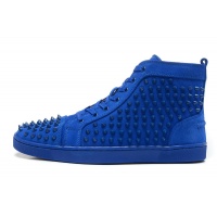 Cheap Christian Louboutin CL High Tops Shoes For Men #503016 Replica Wholesale [$90.00 USD] [ITEM#503016] on Replica Christian Louboutin High Top Shoes