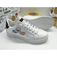 Cheap Dolce &amp; Gabbana D&amp;G Casual Shoes For Women #503162 Replica Wholesale [$80.00 USD] [ITEM#503162] on Replica Dolce &amp; Gabbana D&amp;G Casual Shoes