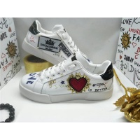 Cheap Dolce &amp; Gabbana D&amp;G Casual Shoes For Women #503164 Replica Wholesale [$80.00 USD] [ITEM#503164] on Replica Dolce &amp; Gabbana D&amp;G Casual Shoes