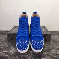 Cheap Christian Louboutin CL High Tops Shoes For Men #503181 Replica Wholesale [$85.00 USD] [ITEM#503181] on Replica Christian Louboutin High Top Shoes