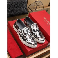 Cheap Salvatore Ferragamo Casual Shoes For Men #504992 Replica Wholesale [$80.00 USD] [ITEM#504992] on Replica Salvatore Ferragamo Casual Shoes