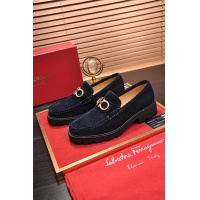Cheap Salvatore Ferragamo Leather Shoes For Men #505014 Replica Wholesale [$98.00 USD] [ITEM#505014] on Replica Salvatore Ferragamo Leather Shoes