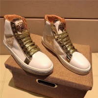 Cheap Versace High Tops Shoes For Men #505843 Replica Wholesale [$82.00 USD] [ITEM#505843] on Replica Versace High Tops Shoes