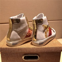 Cheap Versace High Tops Shoes For Men #505854 Replica Wholesale [$82.00 USD] [ITEM#505854] on Replica Versace High Tops Shoes