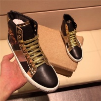 Cheap Versace High Tops Shoes For Men #505855 Replica Wholesale [$82.00 USD] [ITEM#505855] on Replica Versace High Tops Shoes