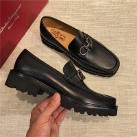 Cheap Salvatore Ferragamo Leather Shoes For Men #507777 Replica Wholesale [$98.00 USD] [ITEM#507777] on Replica Salvatore Ferragamo Casual Shoes