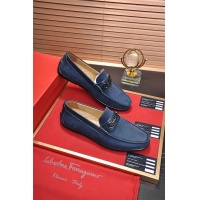 Cheap Salvatore Ferragamo Leather Shoes For Men #507855 Replica Wholesale [$85.00 USD] [ITEM#507855] on Replica Salvatore Ferragamo Casual Shoes