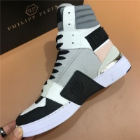 Cheap Philipp Plein PP High Tops Shoes For Men #509518 Replica Wholesale [$108.00 USD] [ITEM#509518] on Replica Philipp Plein PP High Tops Shoes