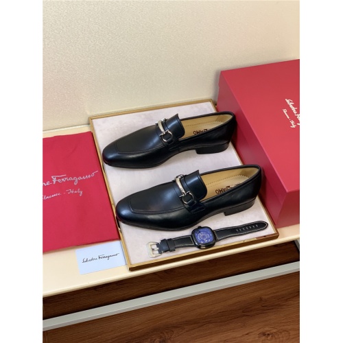 Cheap Ferragamo Leather Shoes For Men #509774 Replica Wholesale [$88.00 USD] [ITEM#509774] on Replica Salvatore Ferragamo Leather Shoes