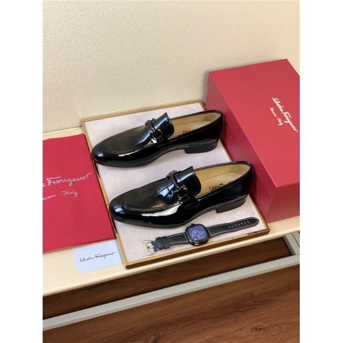 Cheap Ferragamo Leather Shoes For Men #509776 Replica Wholesale [$88.00 USD] [ITEM#509776] on Replica Salvatore Ferragamo Leather Shoes