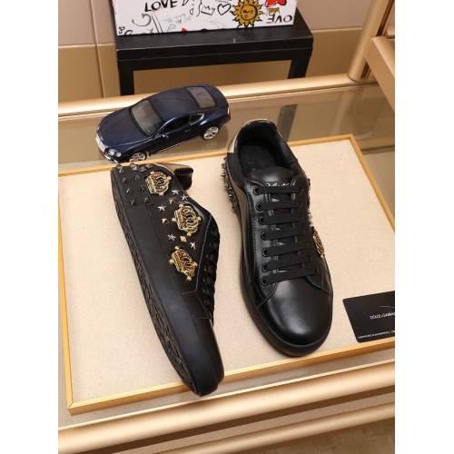 Cheap Dolce &amp; Gabbana D&amp;G Casual Shoes For Men #509839 Replica Wholesale [$82.00 USD] [ITEM#509839] on Replica Dolce &amp; Gabbana D&amp;G Casual Shoes