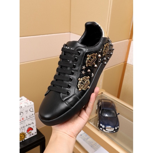 Cheap Dolce &amp; Gabbana D&amp;G Casual Shoes For Men #509839 Replica Wholesale [$82.00 USD] [ITEM#509839] on Replica Dolce &amp; Gabbana D&amp;G Casual Shoes