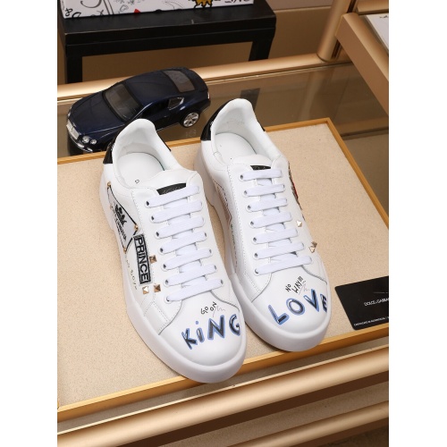 Cheap Dolce &amp; Gabbana D&amp;G Casual Shoes For Men #509841 Replica Wholesale [$82.00 USD] [ITEM#509841] on Replica Dolce &amp; Gabbana D&amp;G Casual Shoes