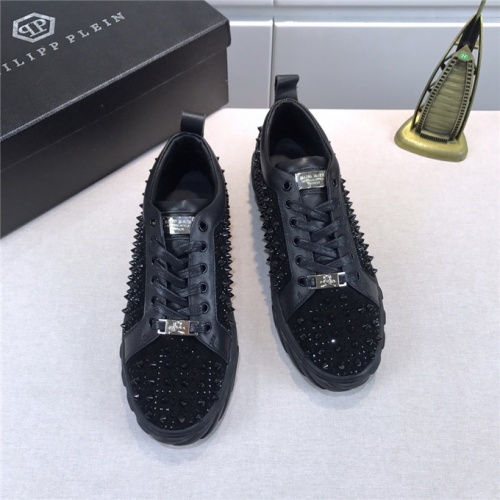 Cheap Philipp Plein PP Casual Shoes For Men #510105 Replica Wholesale [$98.00 USD] [ITEM#510105] on Replica Philipp Plein PP Casual Shoes
