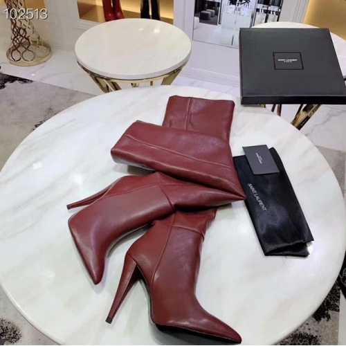 Cheap Yves Saint Laurent YSL Boots For Women #510286 Replica Wholesale [$128.00 USD] [ITEM#510286] on Replica Yves Saint Laurent YSL Boots