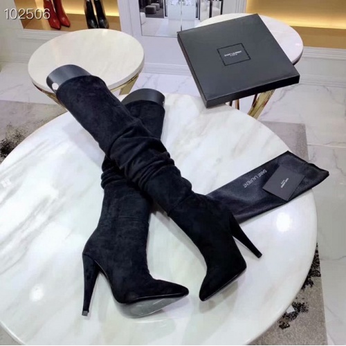 Cheap Yves Saint Laurent YSL Boots For Women #510289 Replica Wholesale [$125.00 USD] [ITEM#510289] on Replica Yves Saint Laurent YSL Boots